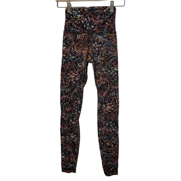 Lululemon Align Pant Foliage Overlay Multi size 0 - Picture 3 of 8